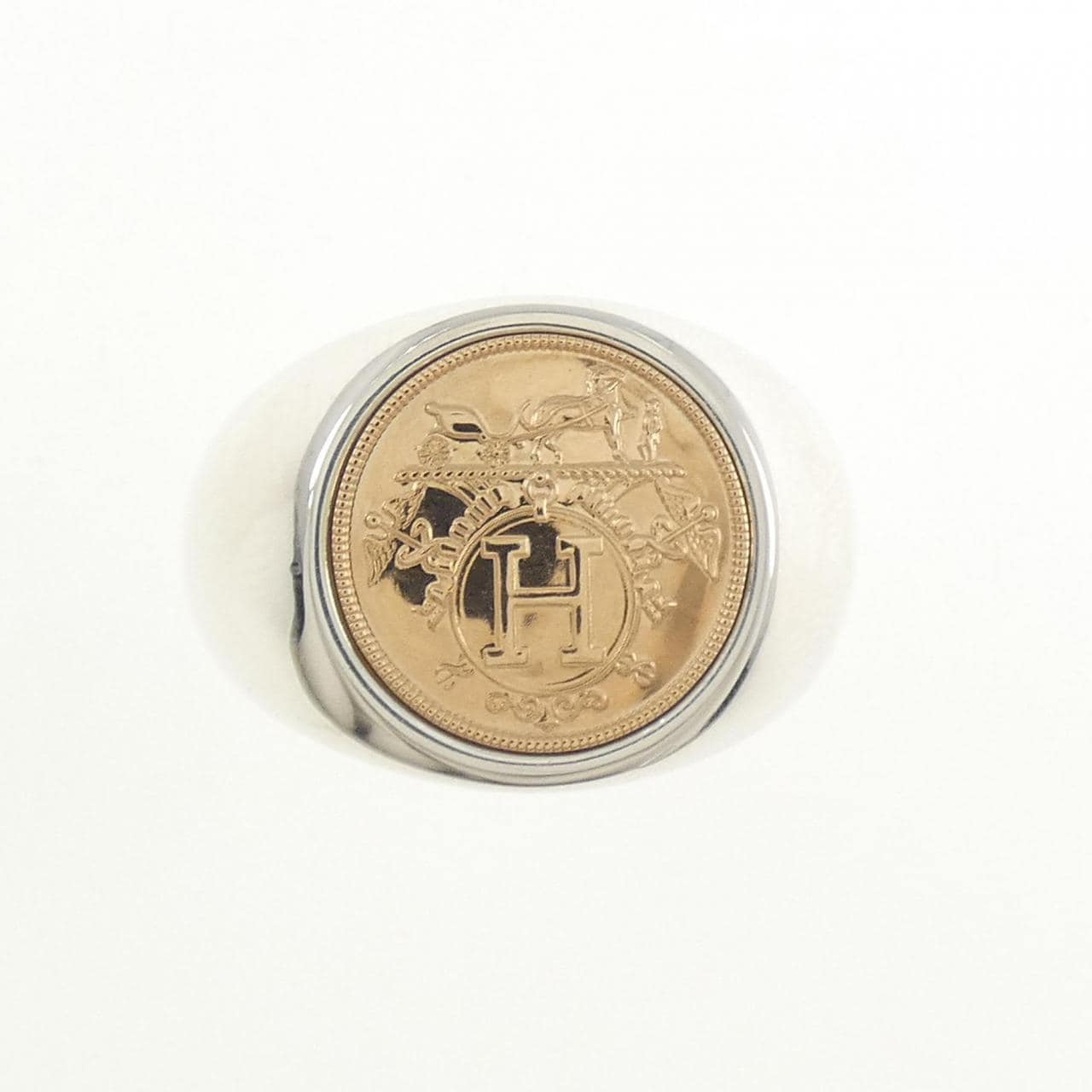 エルメス エクスリブリス シュヴァリエ リング