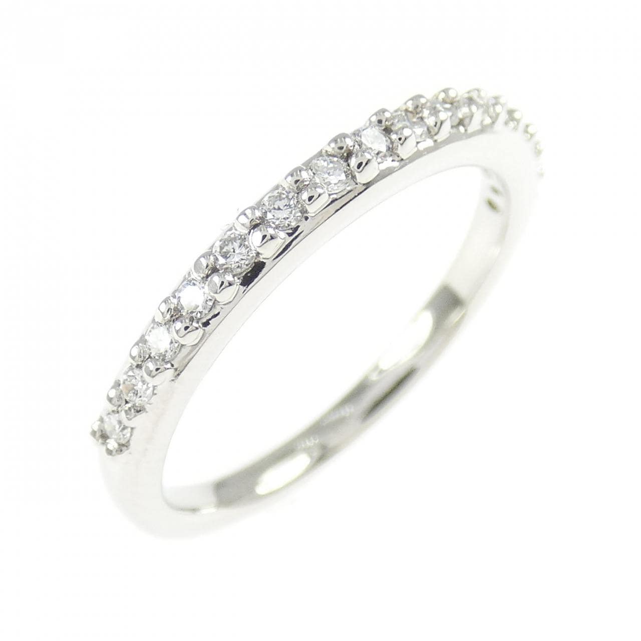 PT950 ハーフエタニティ ダイヤモンド リング