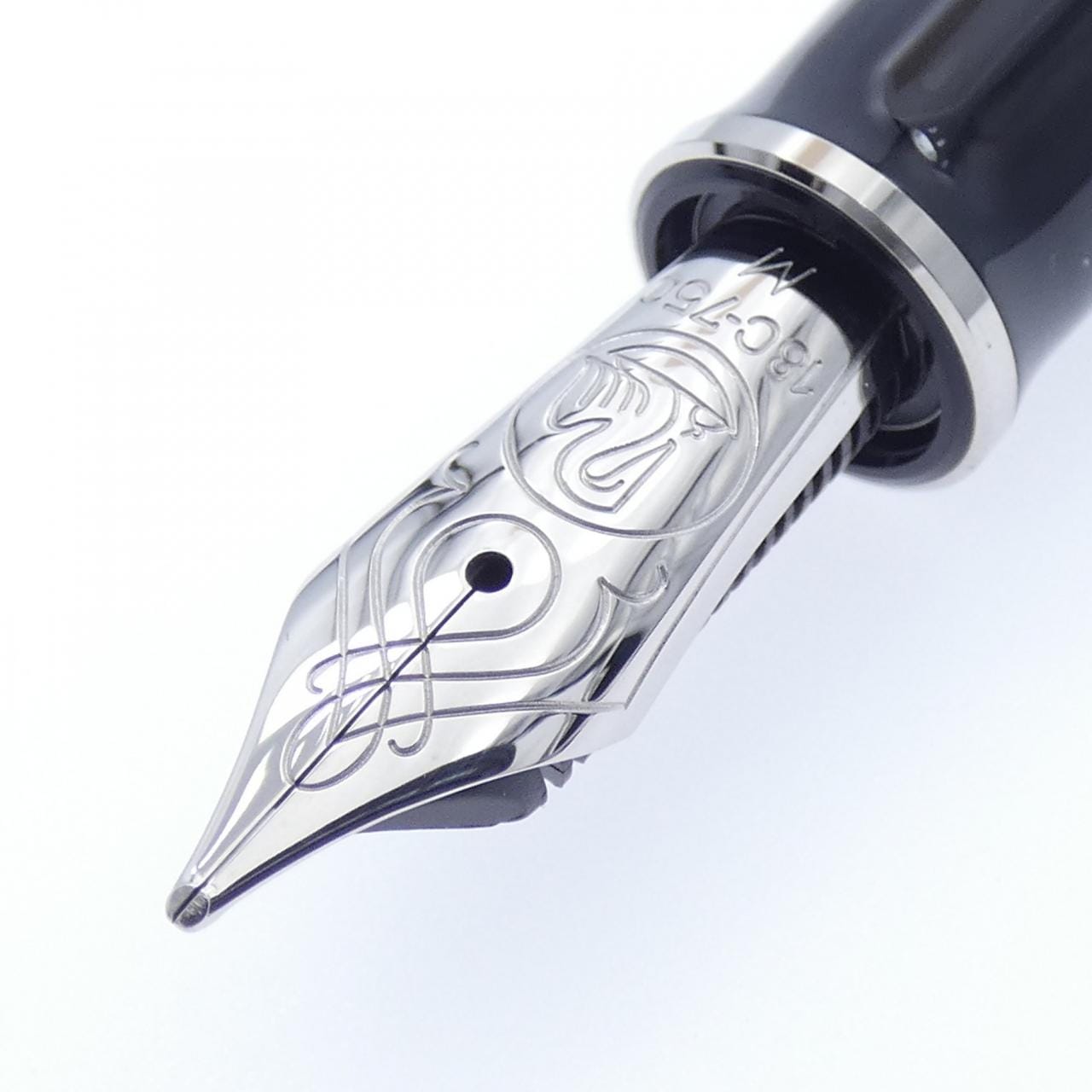 橄榄石M805黑色条纹钢笔