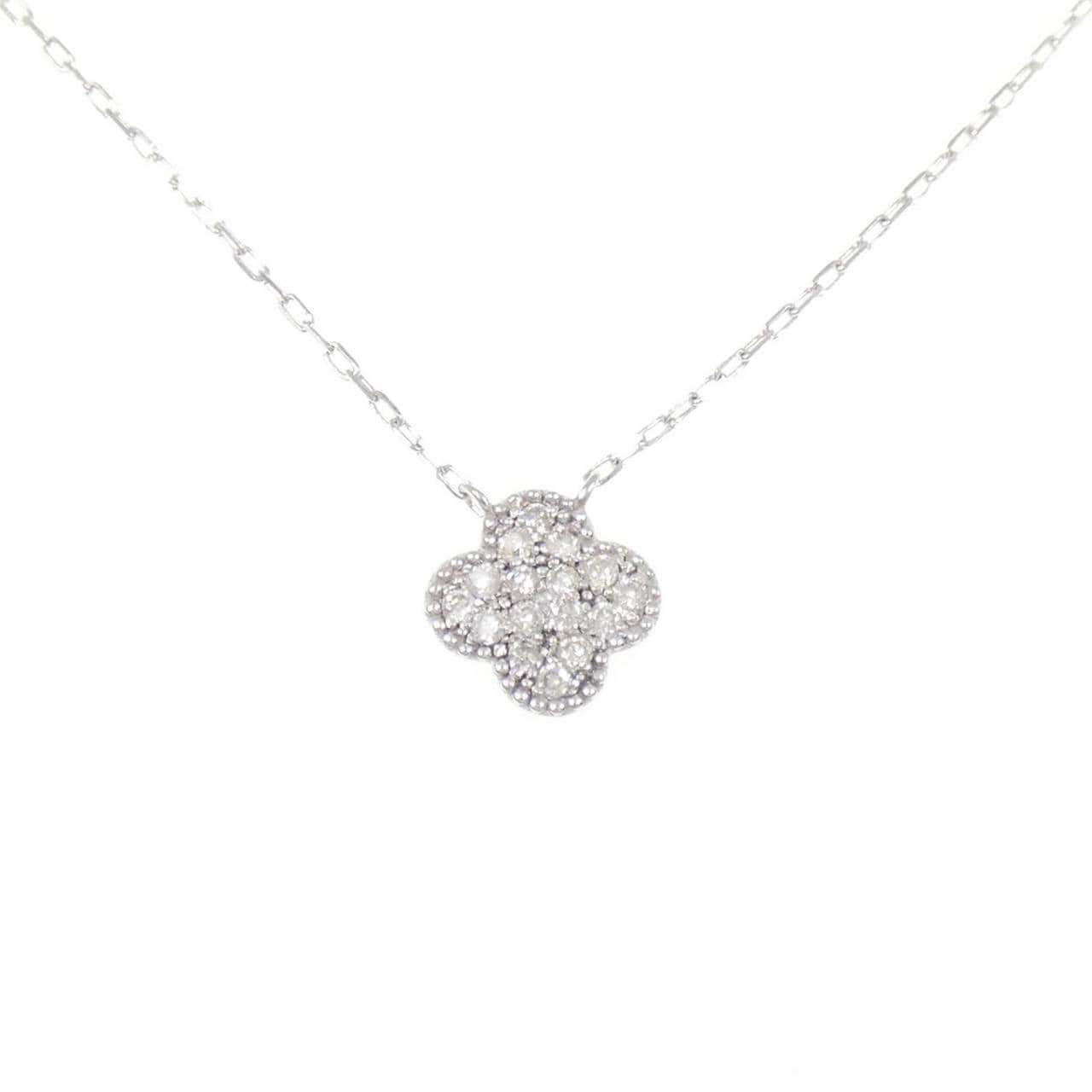 アガット ダイヤモンド ネックレス 0.08CT