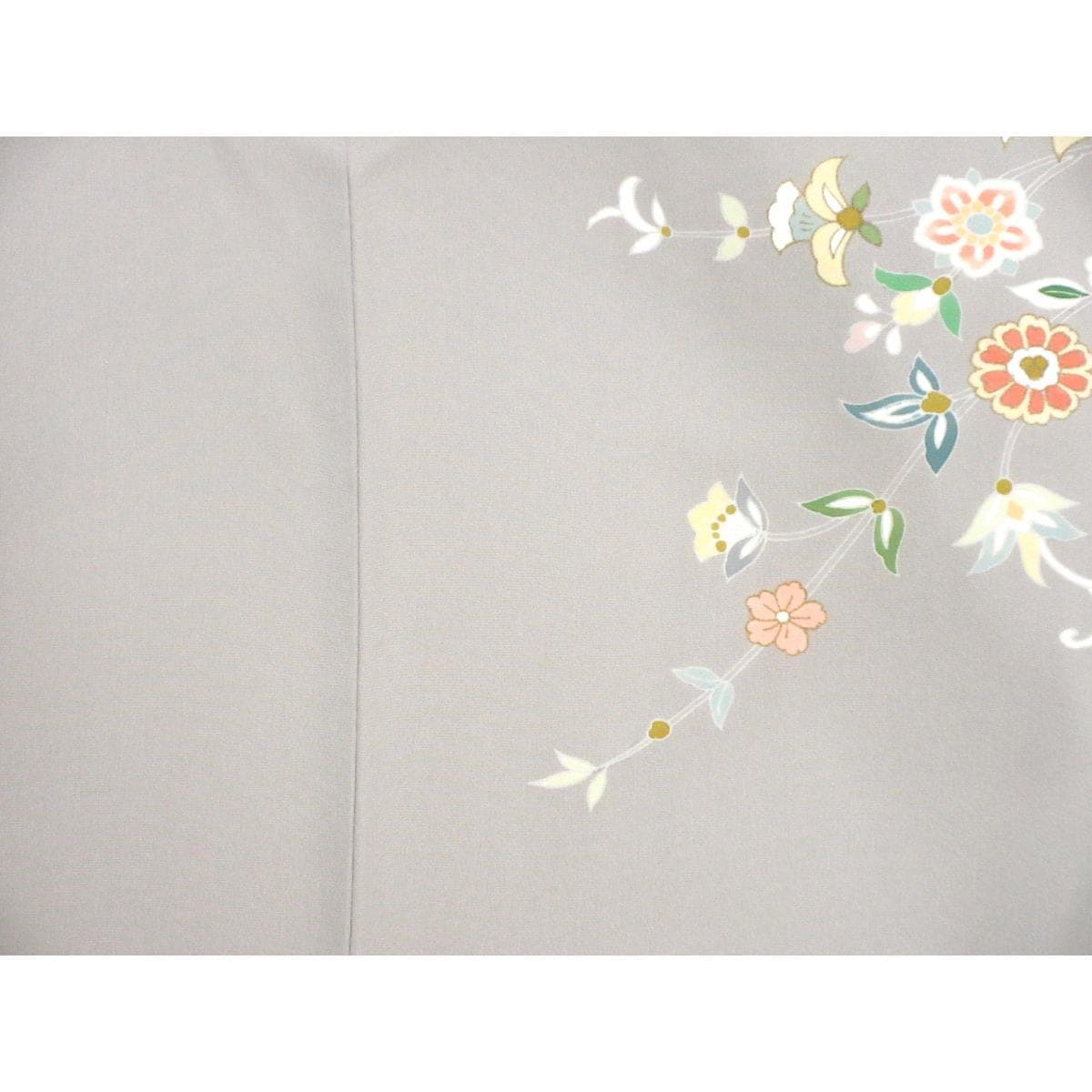 訪問着　友禅金彩加工　ボカシ染