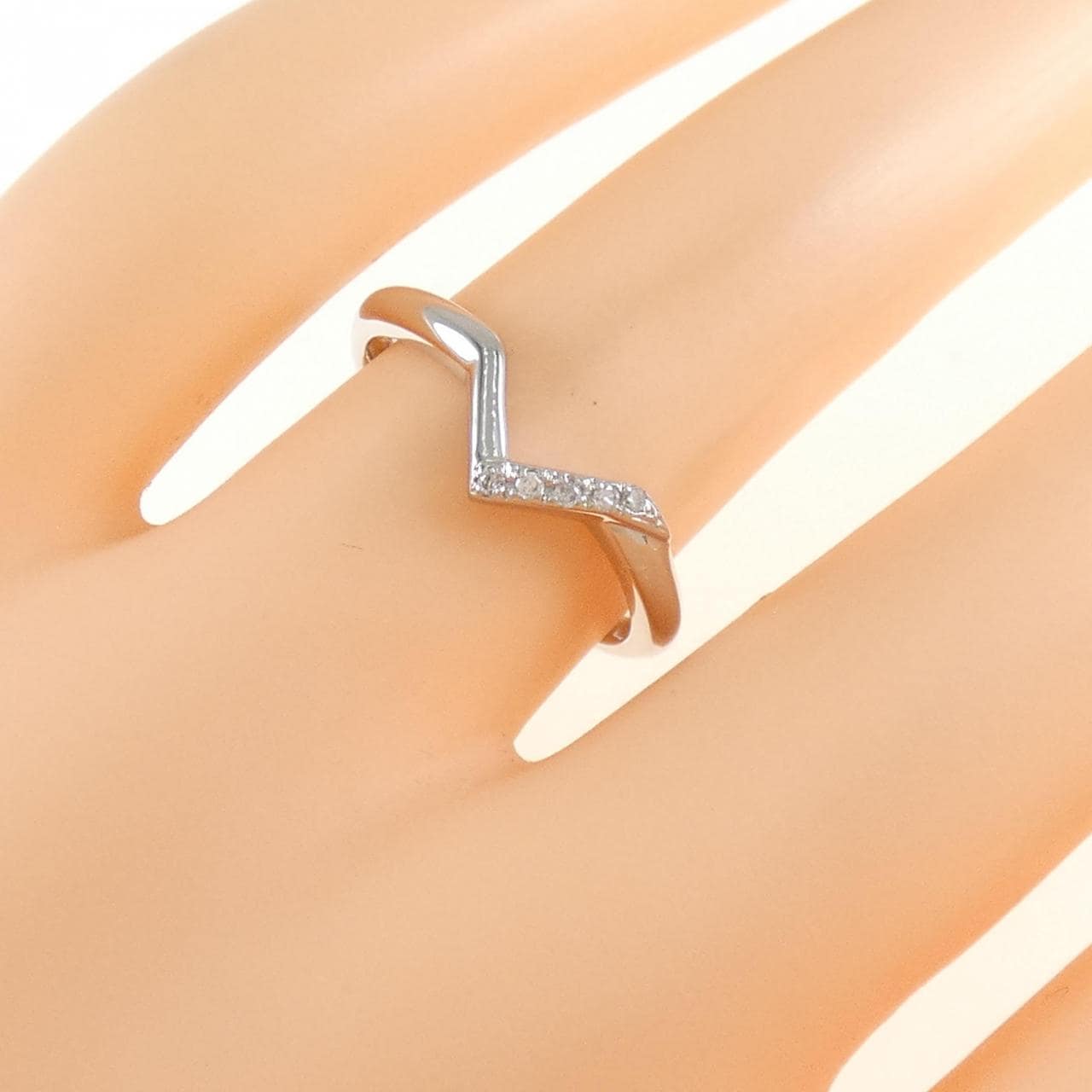 PT900 ダイヤモンド リング 0.06CT