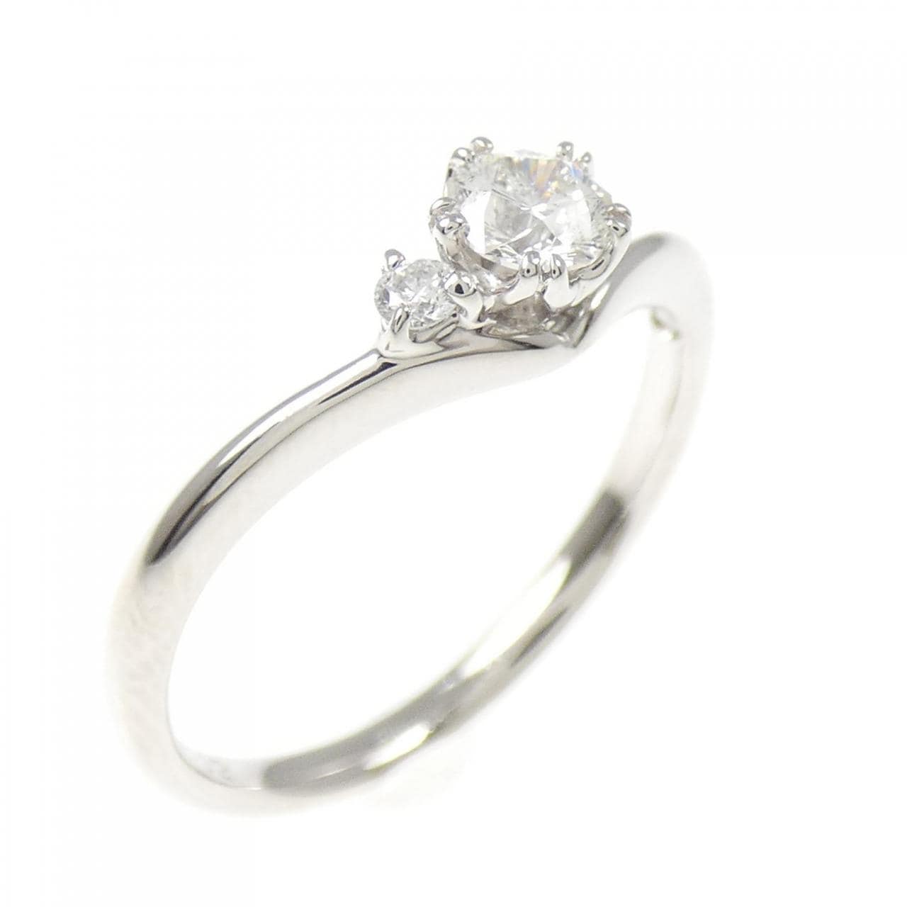 PT900 ダイヤモンド リング 0.215CT