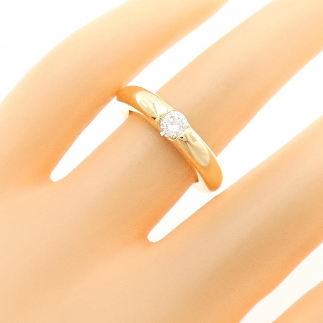 カルティエ エリプス リング 0.25CT