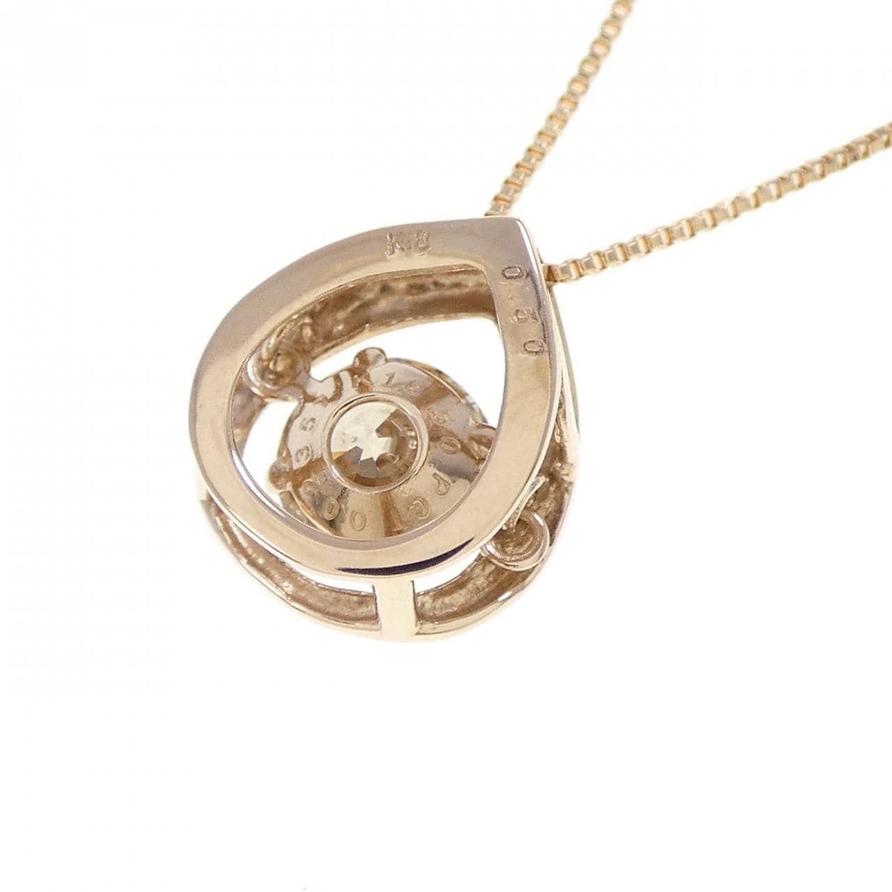 K18PG ダイヤモンド ネックレス 0.50CT