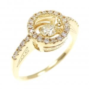 K18YG ダイヤモンド リング 0.18CT