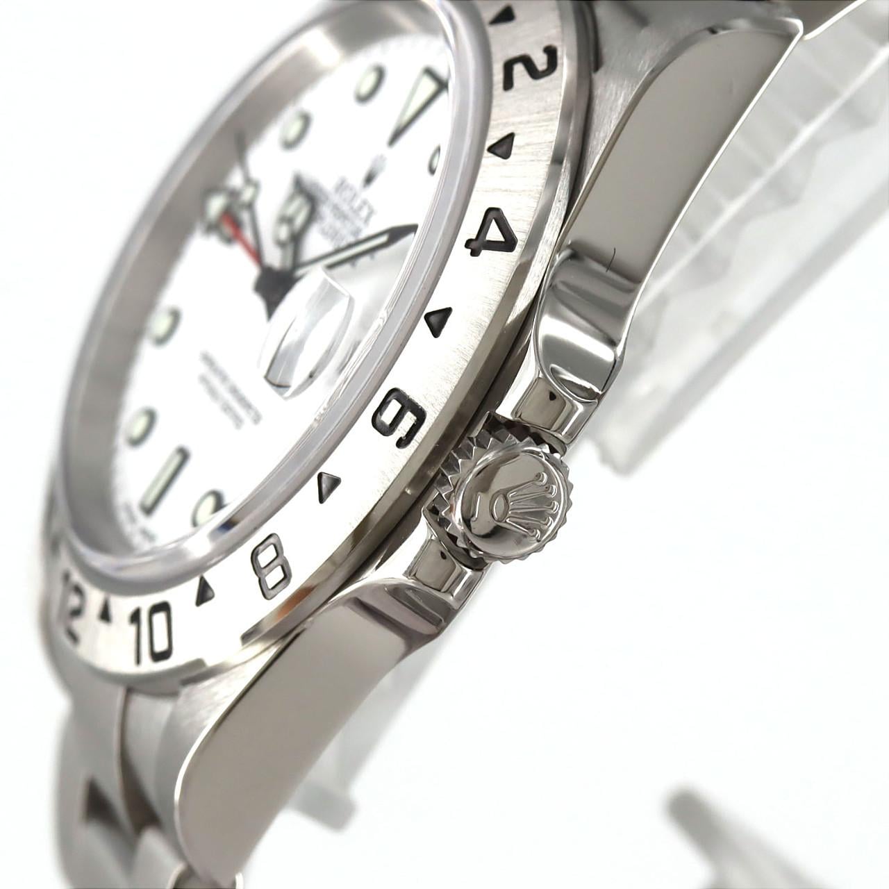 ロレックス エクスプローラーⅡ 16570 SS 自動巻 F番