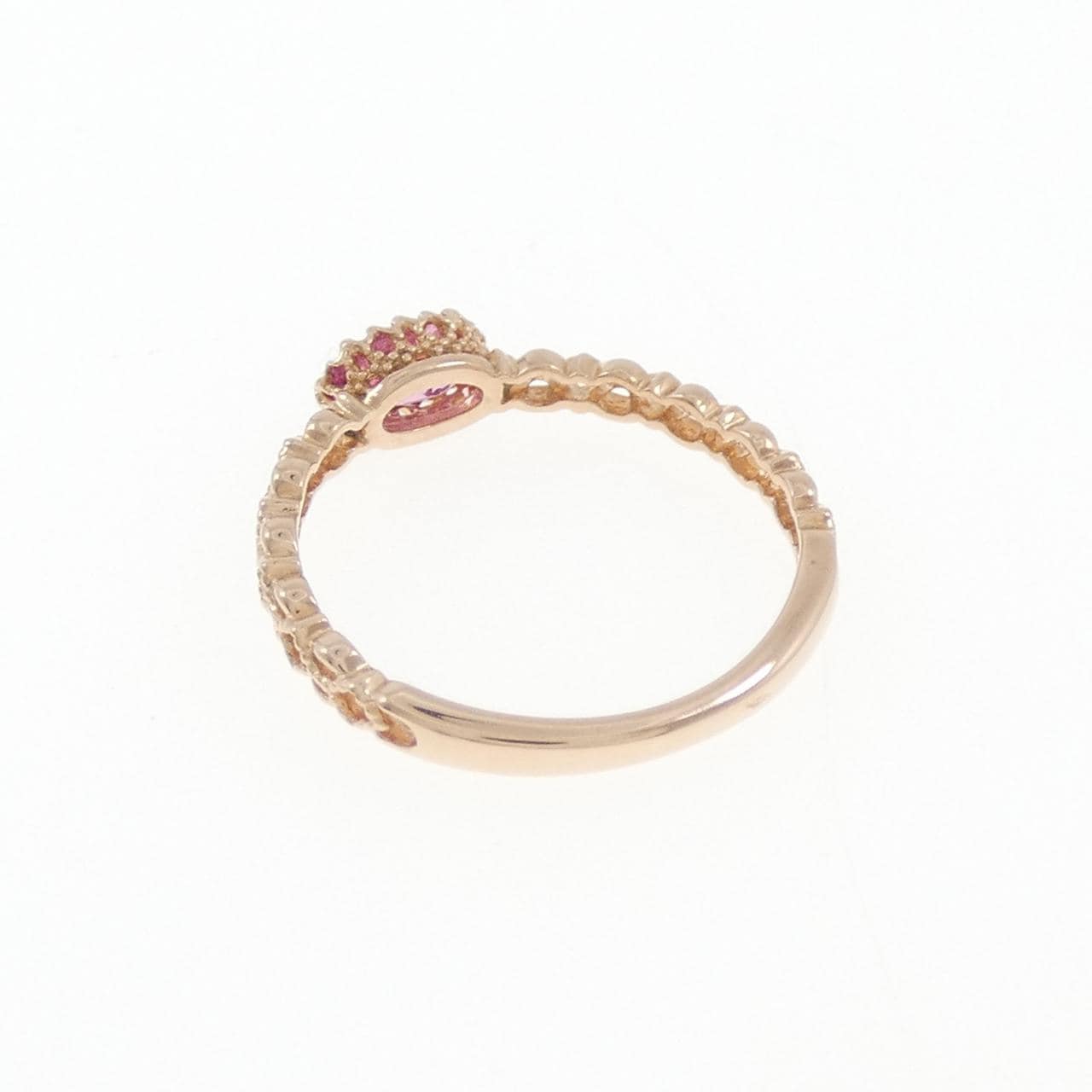 K10PG Spinel Pinky Ring