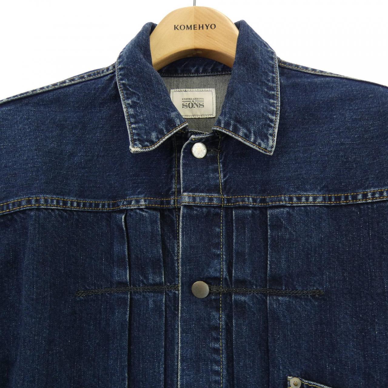 ユナイテッドアローズアンドサンズ UNITED ARROWS&SONS デニムジャケット