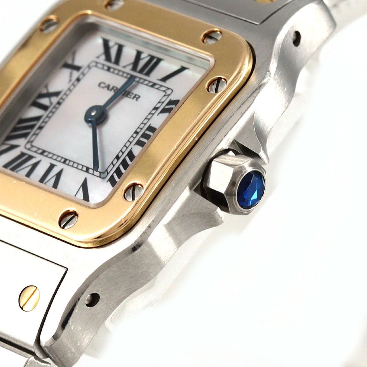 カルティエ サントスガルベSM PGコンビ W20103C4 SSxPG クォーツ