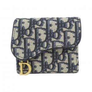 【未使用品】クリスチャンディオール DIOR OBLIQUE サドル ロータス ウォレット S5652CTZQ 財布