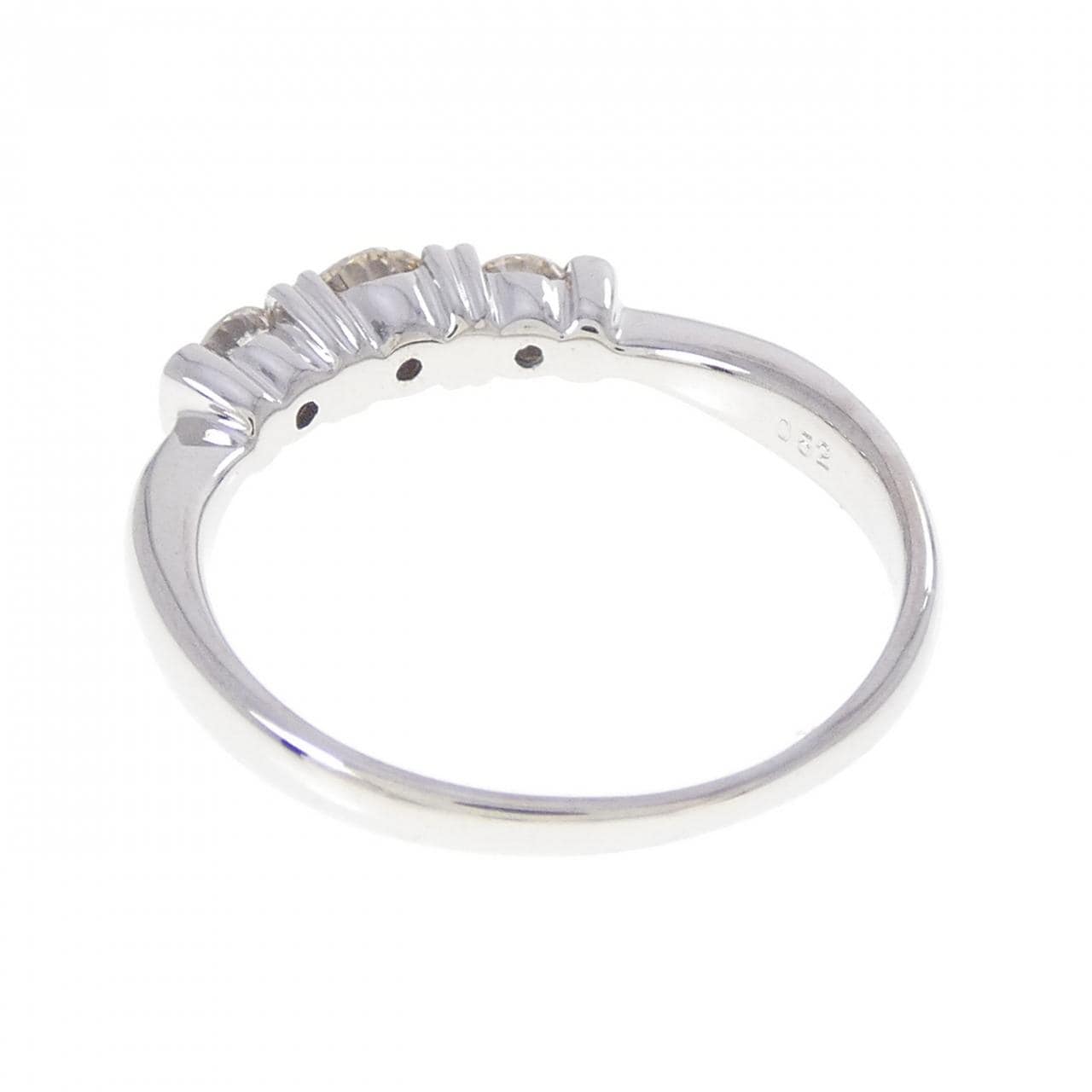 K18WG ダイヤモンド リング 0.52CT