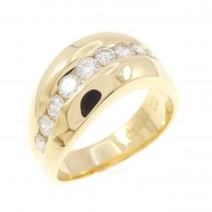 750YG ダイヤモンド リング 0.59CT
