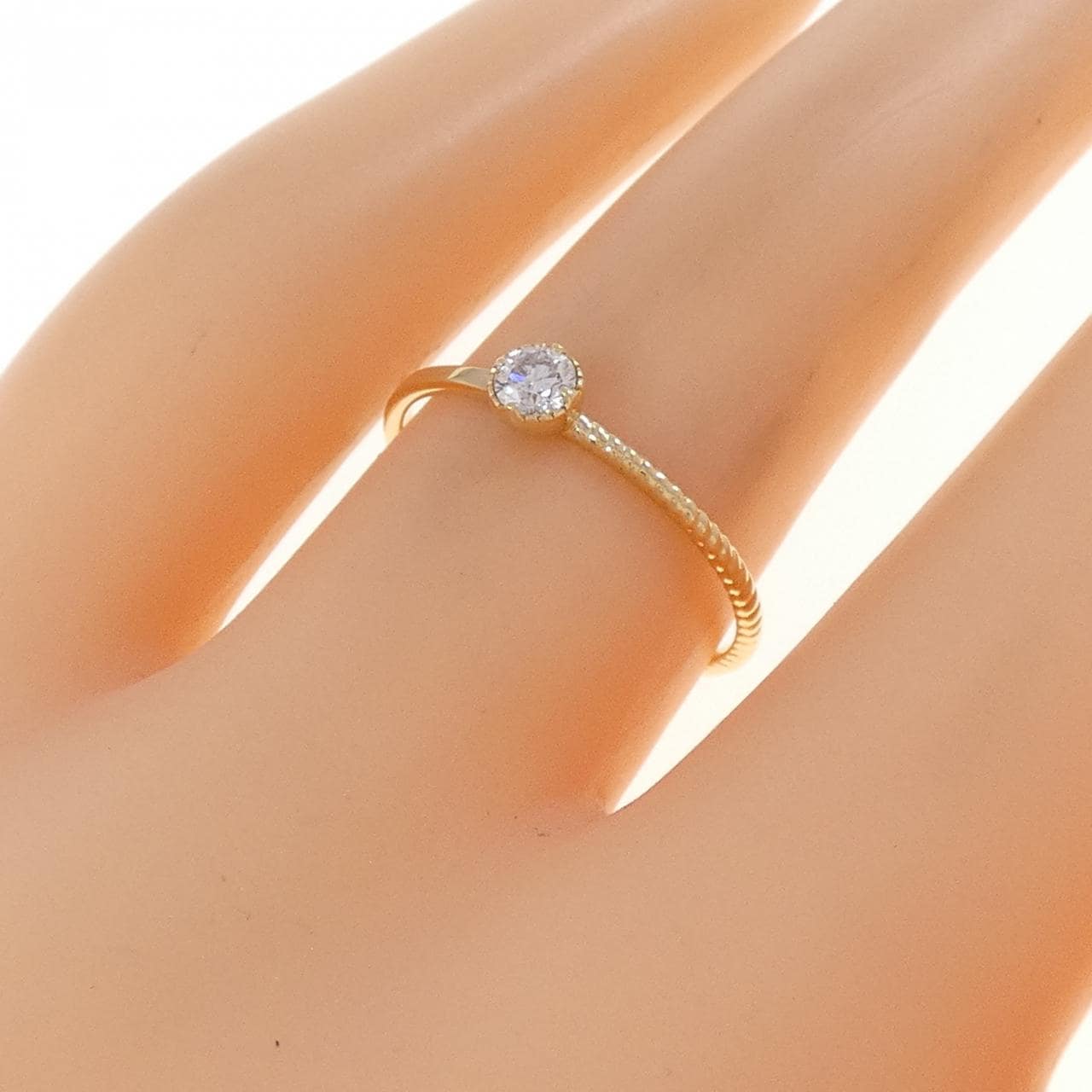 エテ ダイヤモンド リング 0.1CT