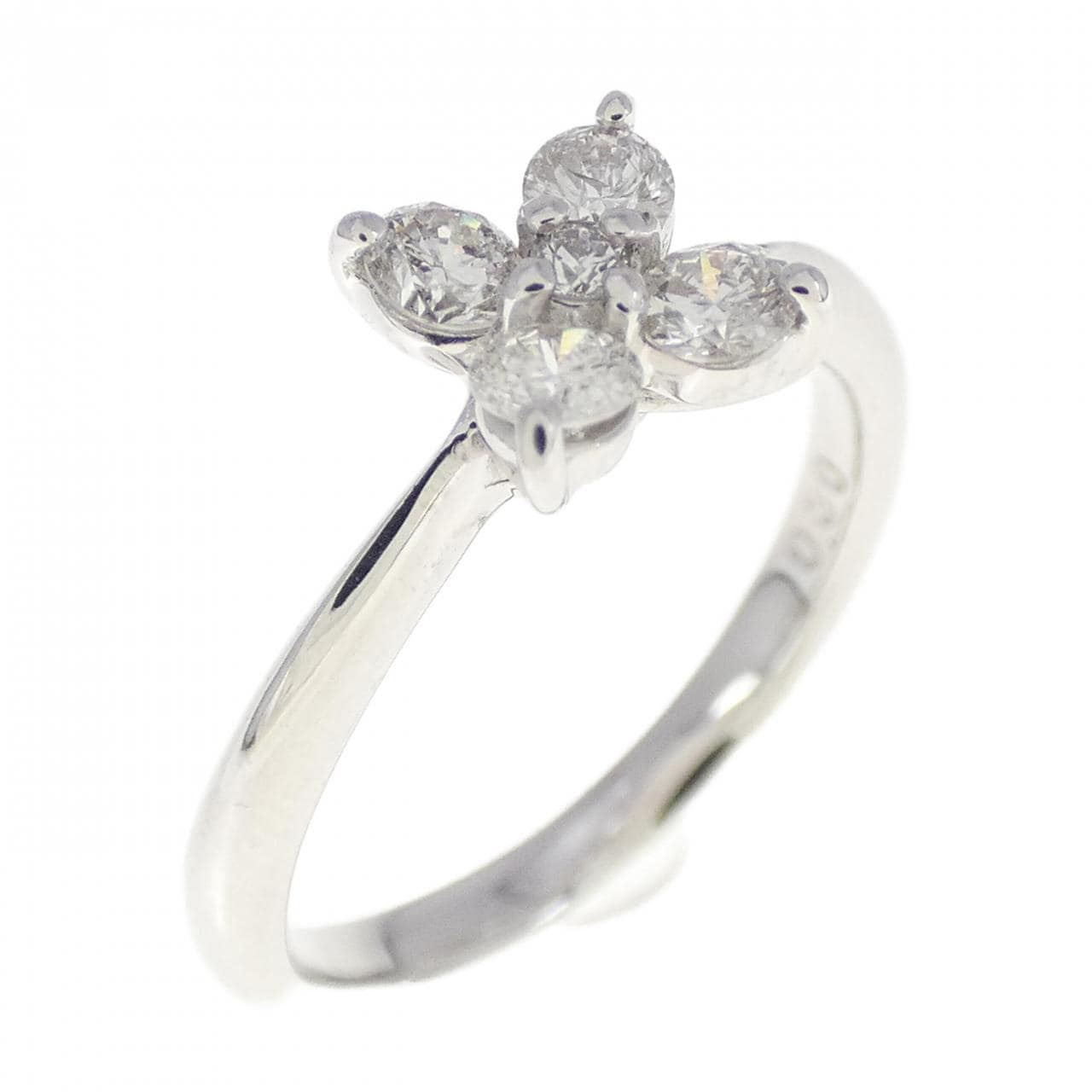 K18WG ダイヤモンド リング 0.30CT