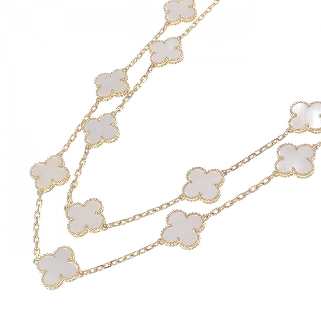 ヴァンクリーフ&アーペル ヴィンテージアルハンブラ 20モチーフ ネックレス