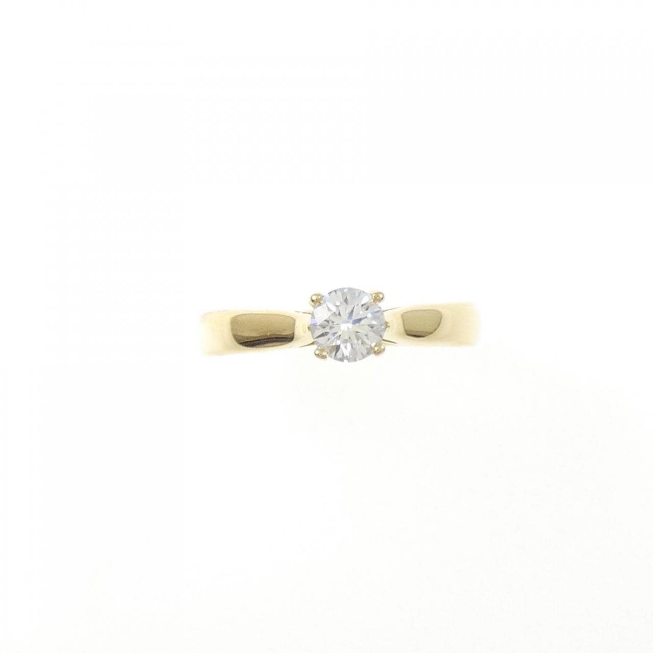 K18YG ダイヤモンド リング 0.302CT D VS1 VG