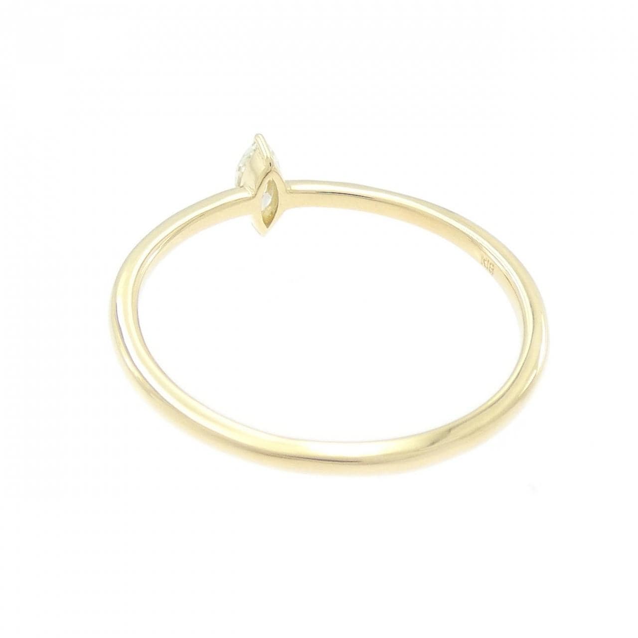 [新品] K18YG钻石0.10CT