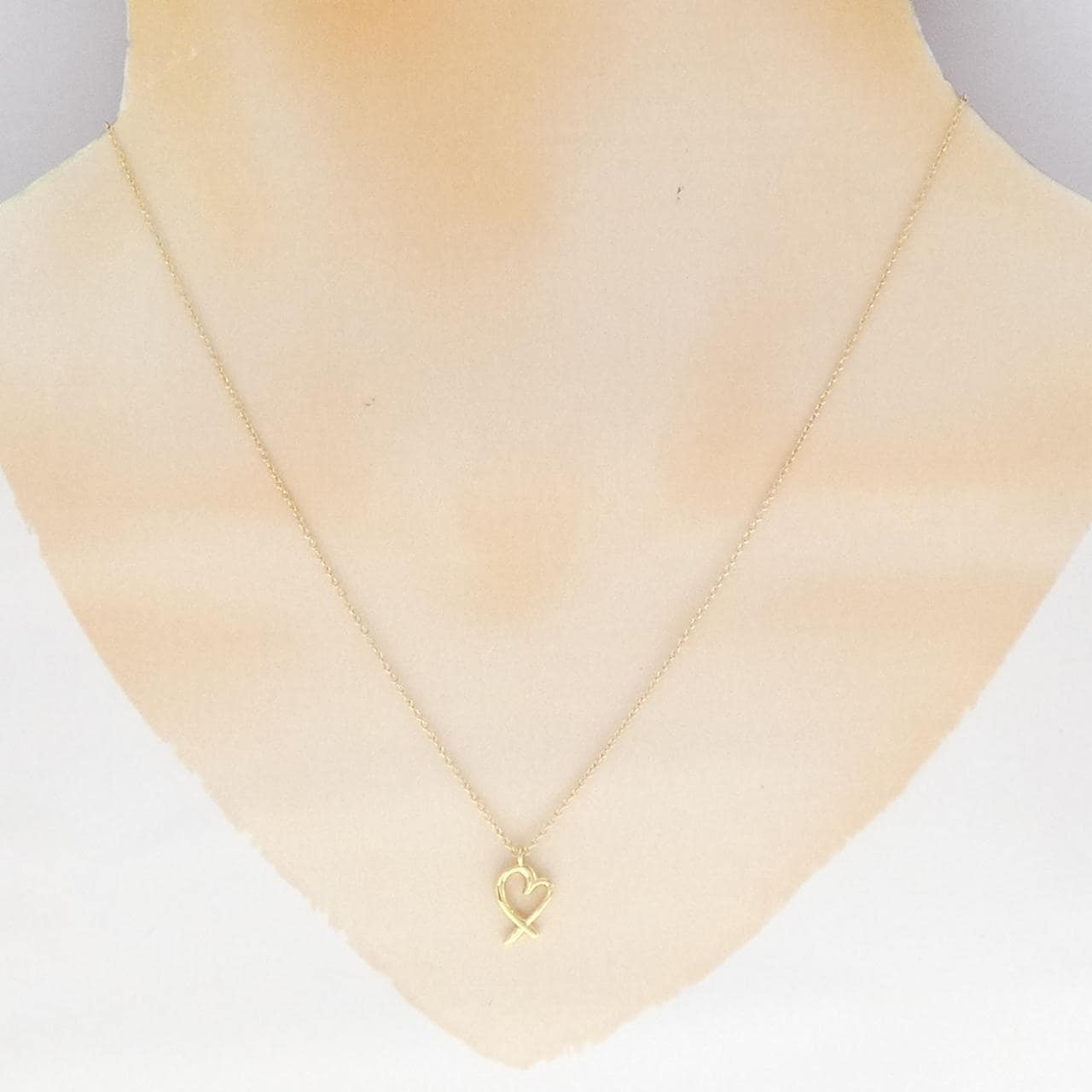 ティファニー ラビングハート ネックレス