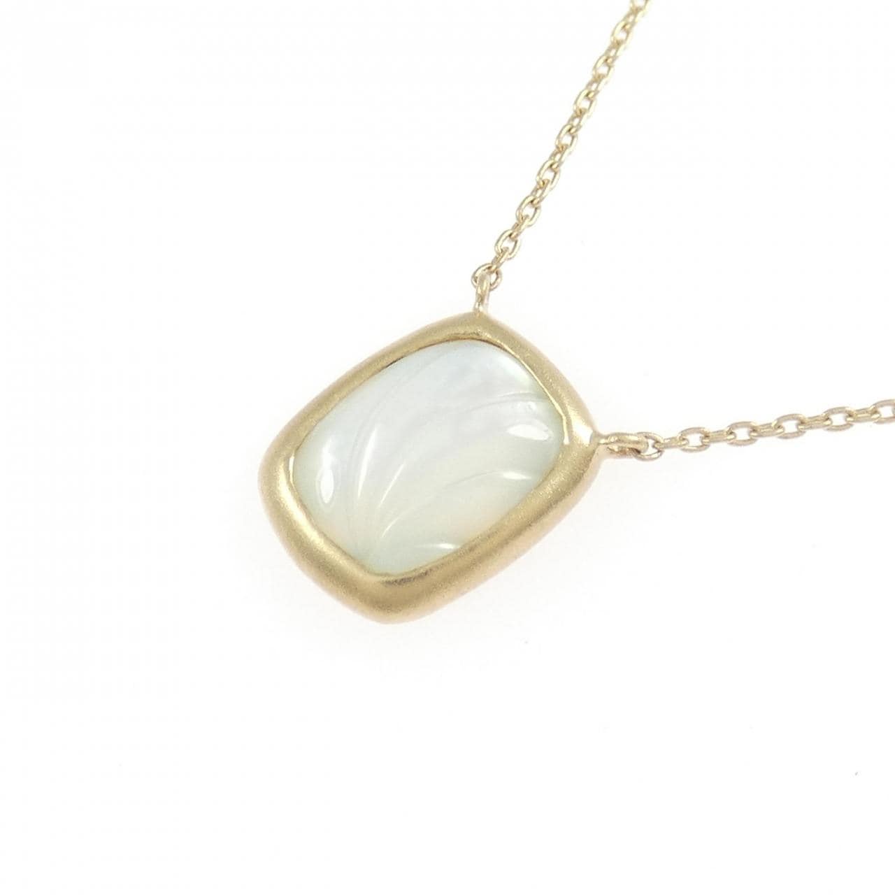 K10YG マザーオブパール ネックレス