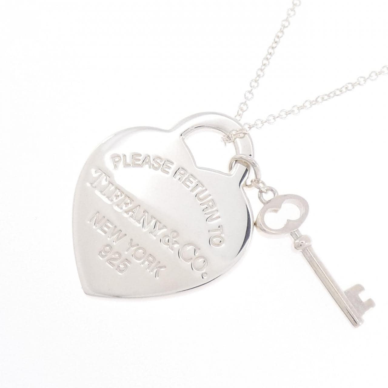 ティファニー リターントゥティファニー ハートタグ キー ミディアム ネックレス