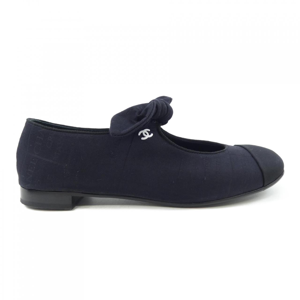 シャネル CHANEL メリージェーン G46149B19105 フラットシューズ