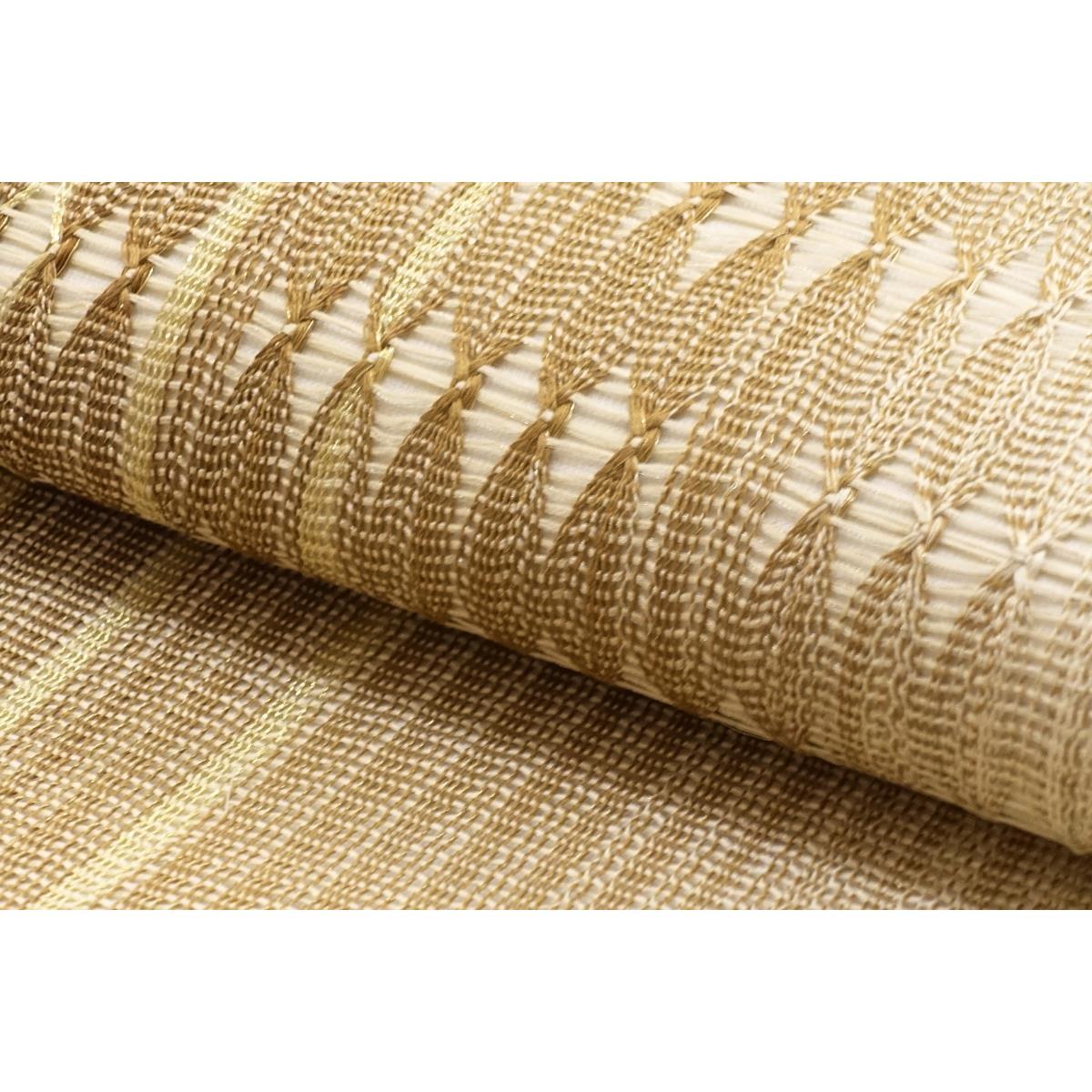 【未使用品】夏袋帯　組糸織
