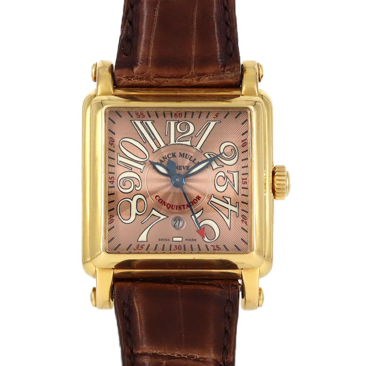 【ノーメンテナンス特価】フランクミュラー コンキスタドールコルテス YG 10000L YG 自動巻