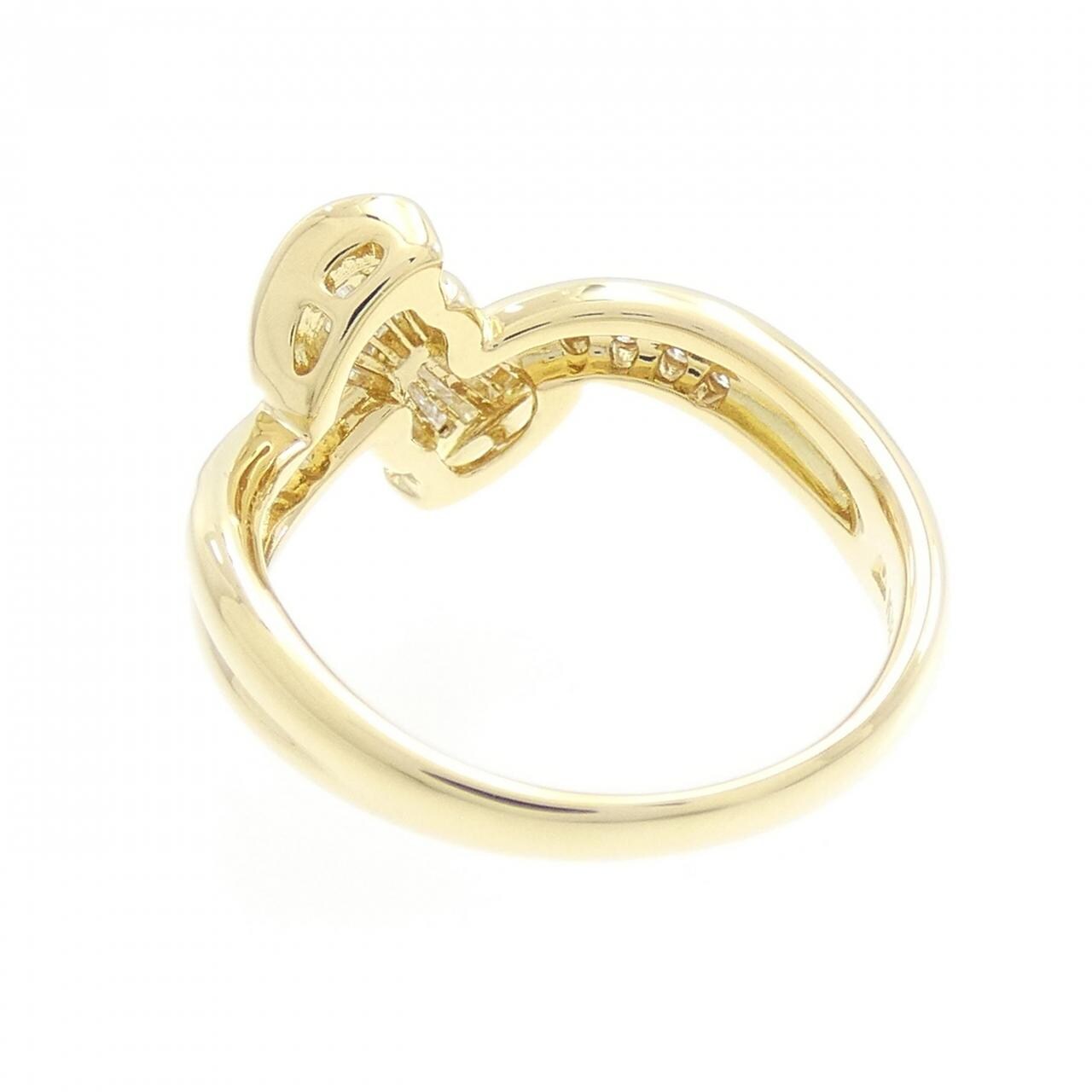 K18YG ダイヤモンド リング 0.47CT