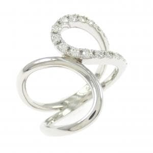 PT950 ダイヤモンド リング 0.33CT