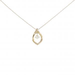 [BRAND NEW] K18YG Diamond Necklace 0.288CT H SI2 Good