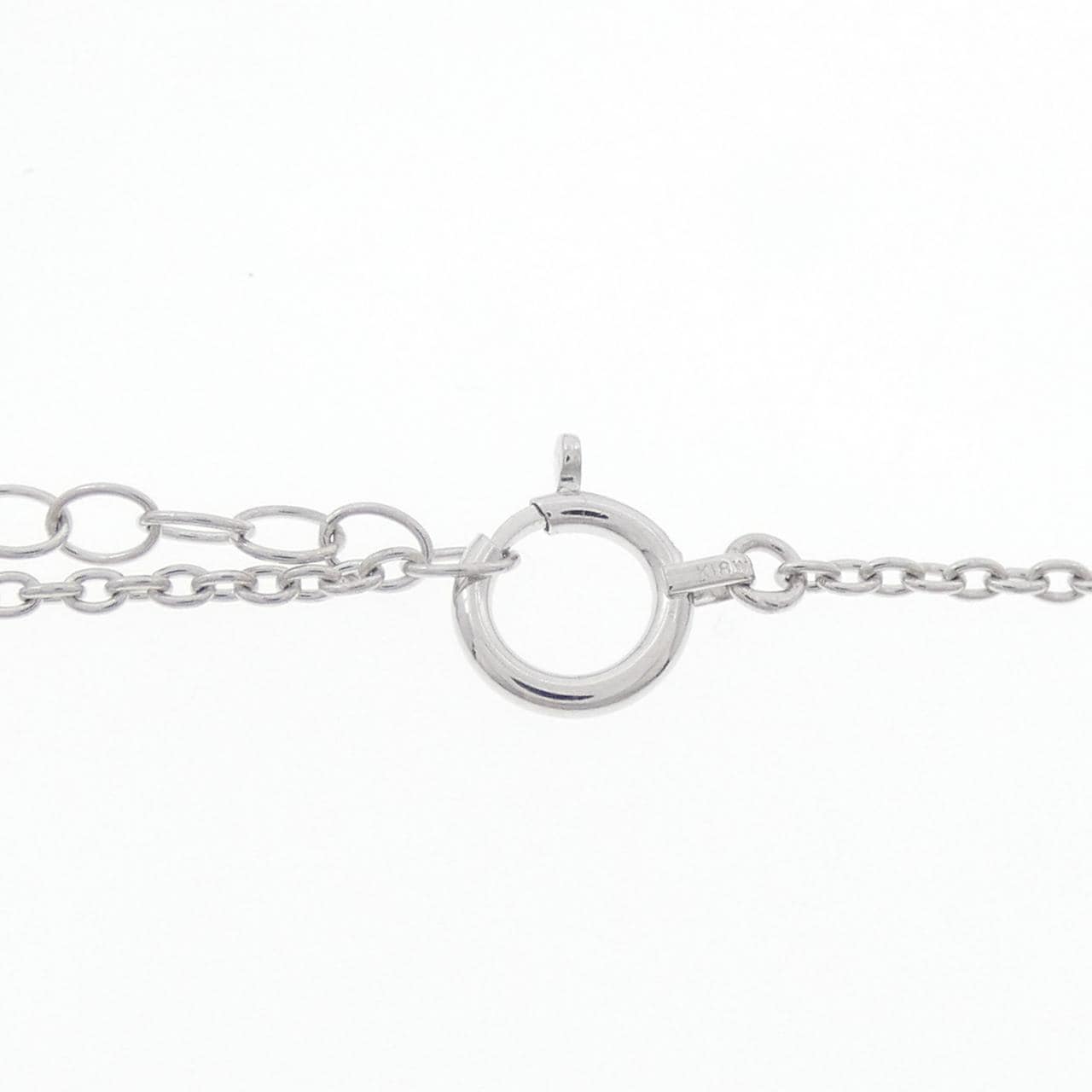 K18WG ダイヤモンド ブレスレット 0.30CT