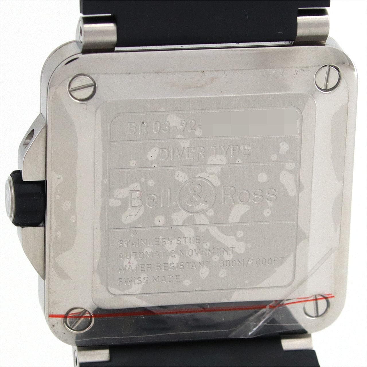 【新品】ベル&ロス BR03-92ダイバー BR0392-D-BL-ST/SRB SS 自動巻