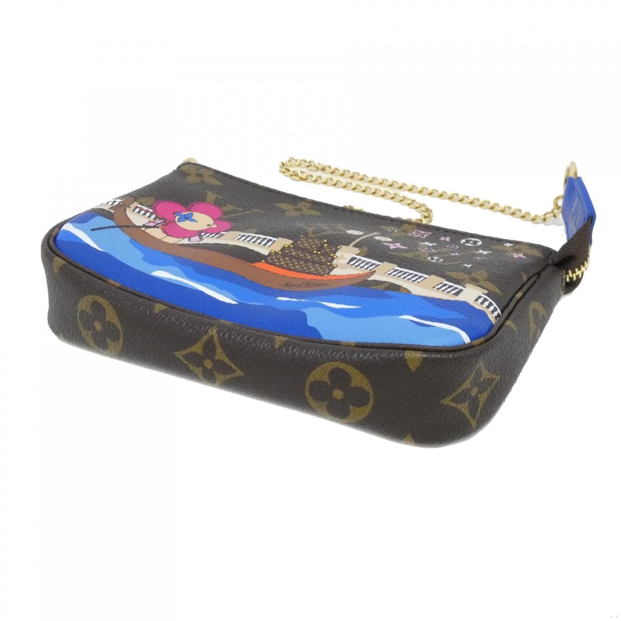 ルイヴィトン モノグラム(ヴィヴィエンヌ) ミニ ポシェット アクセソワール M68489 アクセサリーポーチ