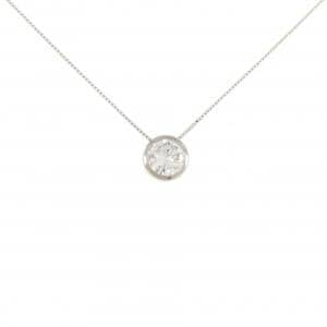 PT900/PT850 ソリティア ダイヤモンド ネックレス 1.381CT