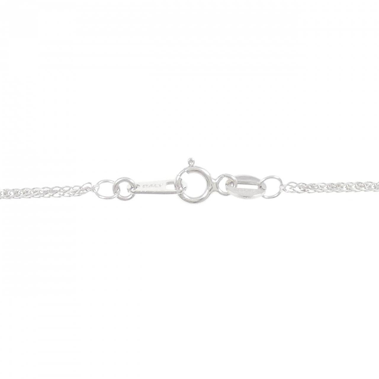 K18WG/750WG アレキサンドライト ネックレス 0.18CT