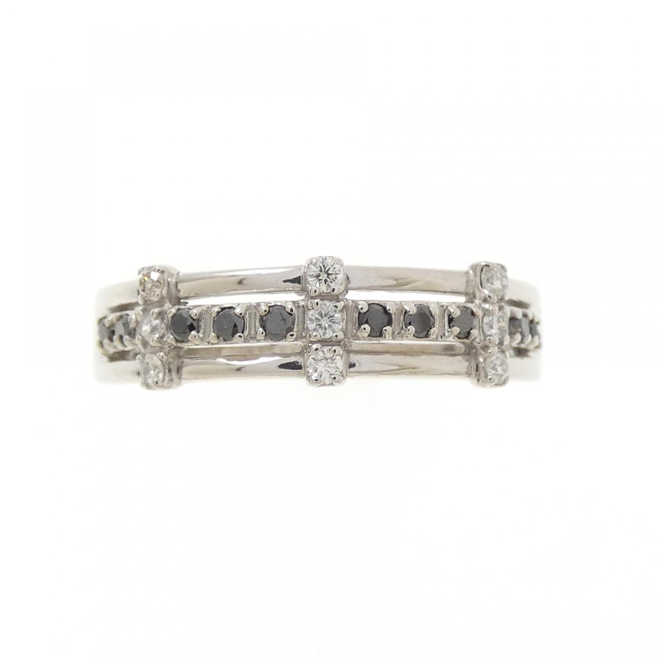 K18WG ダイヤモンド リング 0.20CT