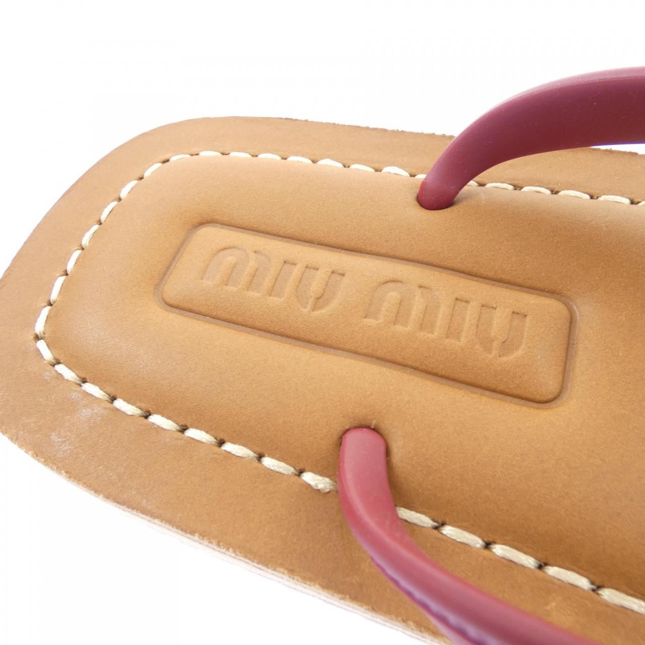 ミュウミュウ MIU MIU 5Y638E サンダル