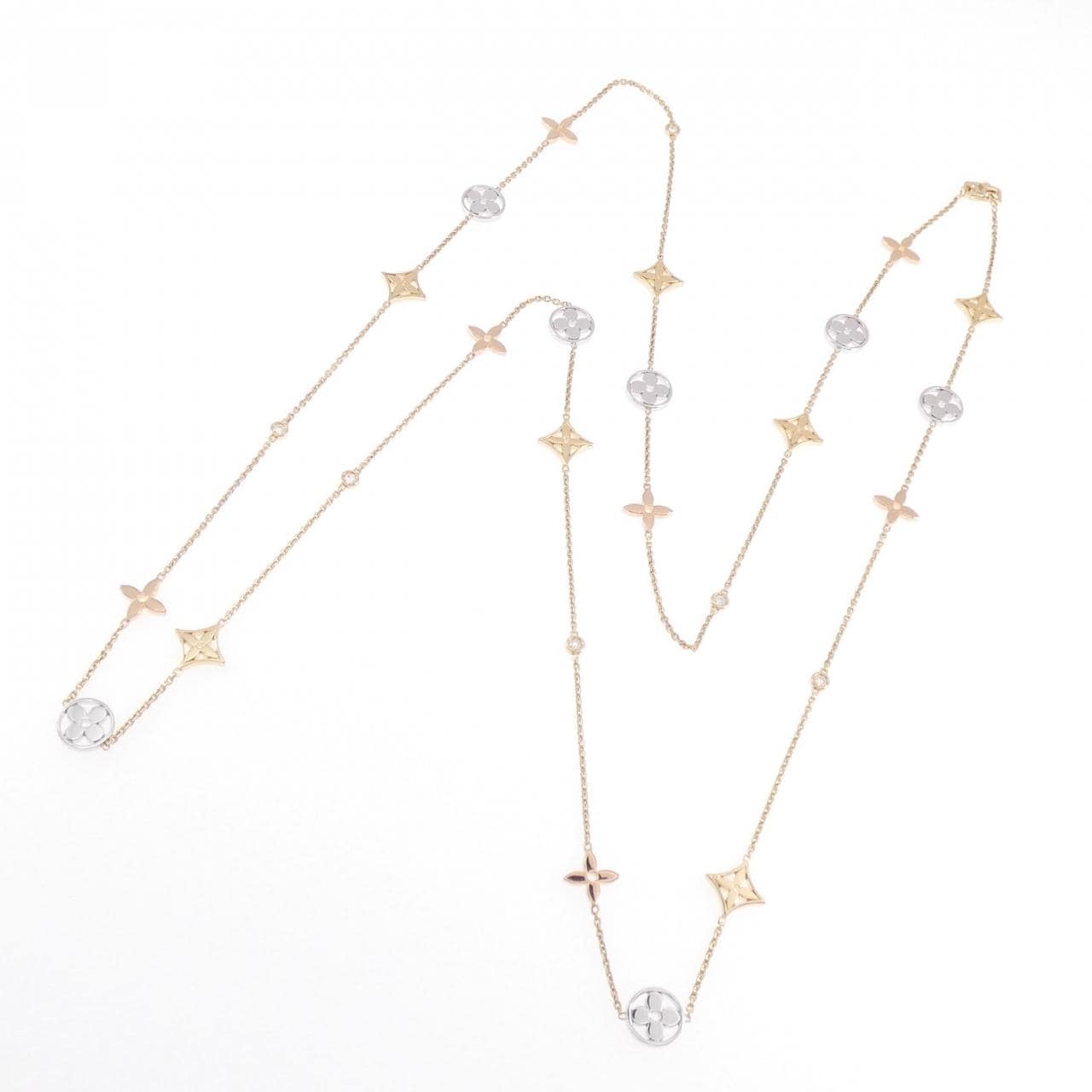 ルイヴィトン ソートワール モノグラム イディール ネックレス