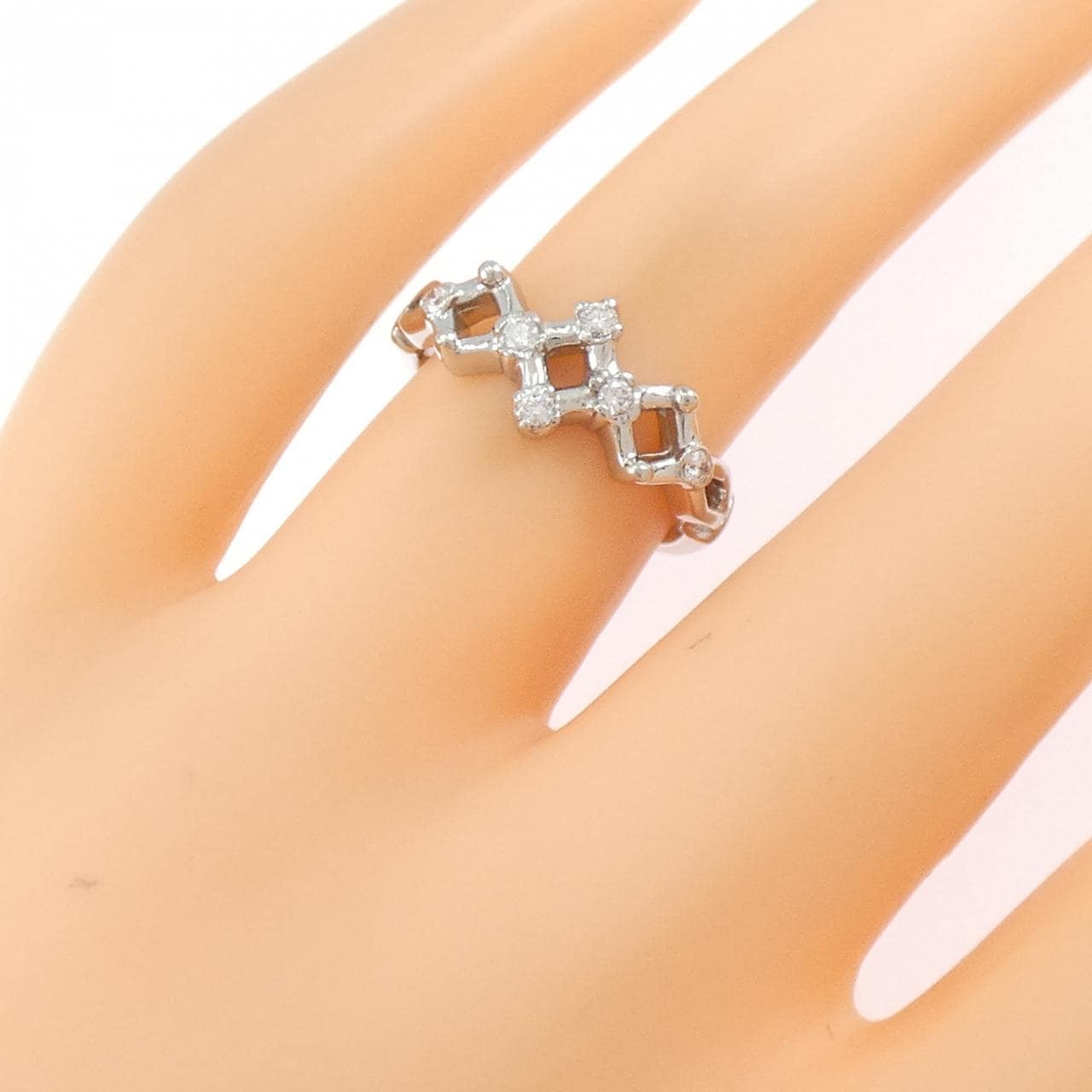 PT900 ダイヤモンド リング 0.10CT