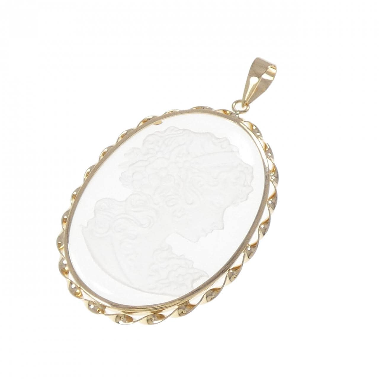 K18YG クオーツ ペンダント