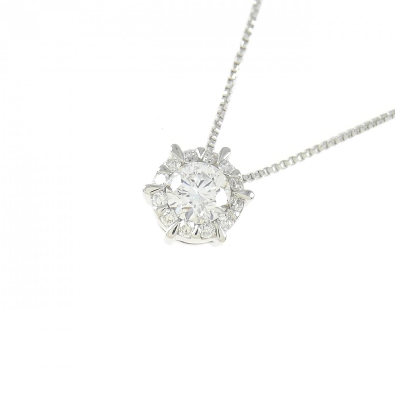 PT ダイヤモンド ネックレス 0.30CT