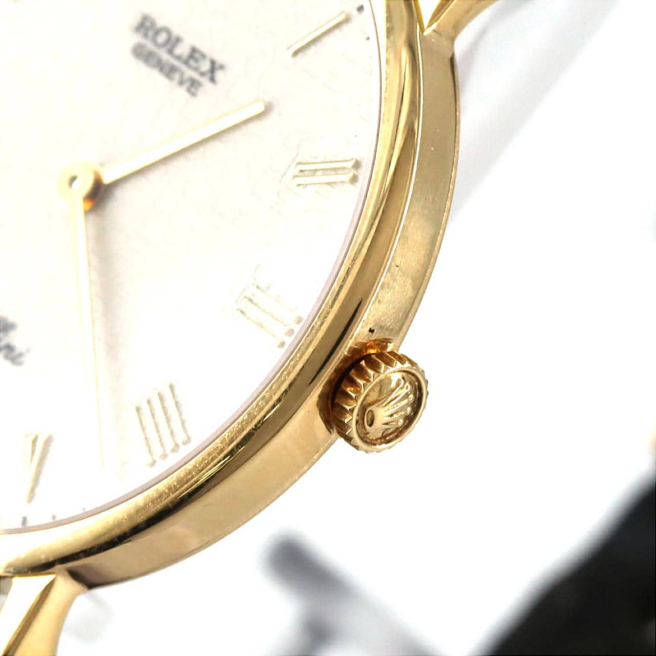 【ノーメンテナンス特価】ロレックス チェリーニ YG 5112/8 YG 手巻 N番