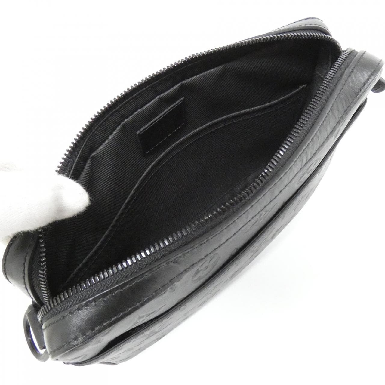 LOUIS VUITTON Monogram Shadow Duo 郵差包 M69827 單肩包
