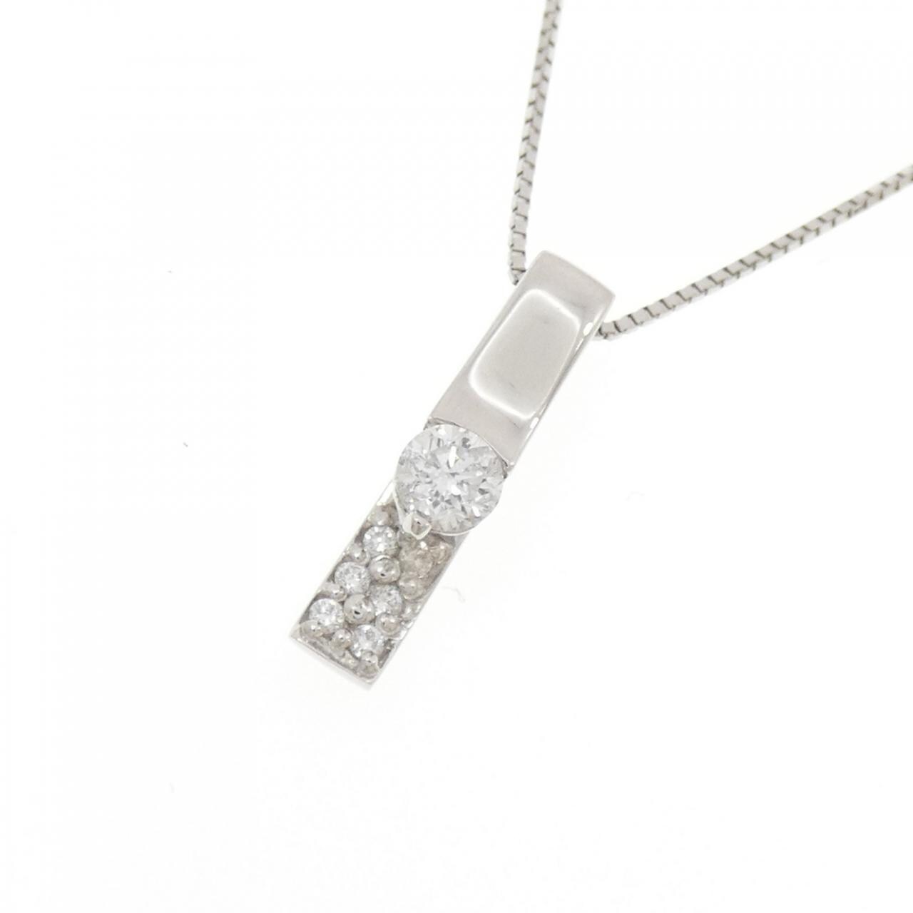 PT900/PT850 ダイヤモンド ネックレス 0.254CT