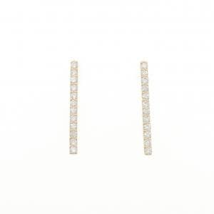 【リメイク】K18YG ダイヤモンド ピアス 0.40CT