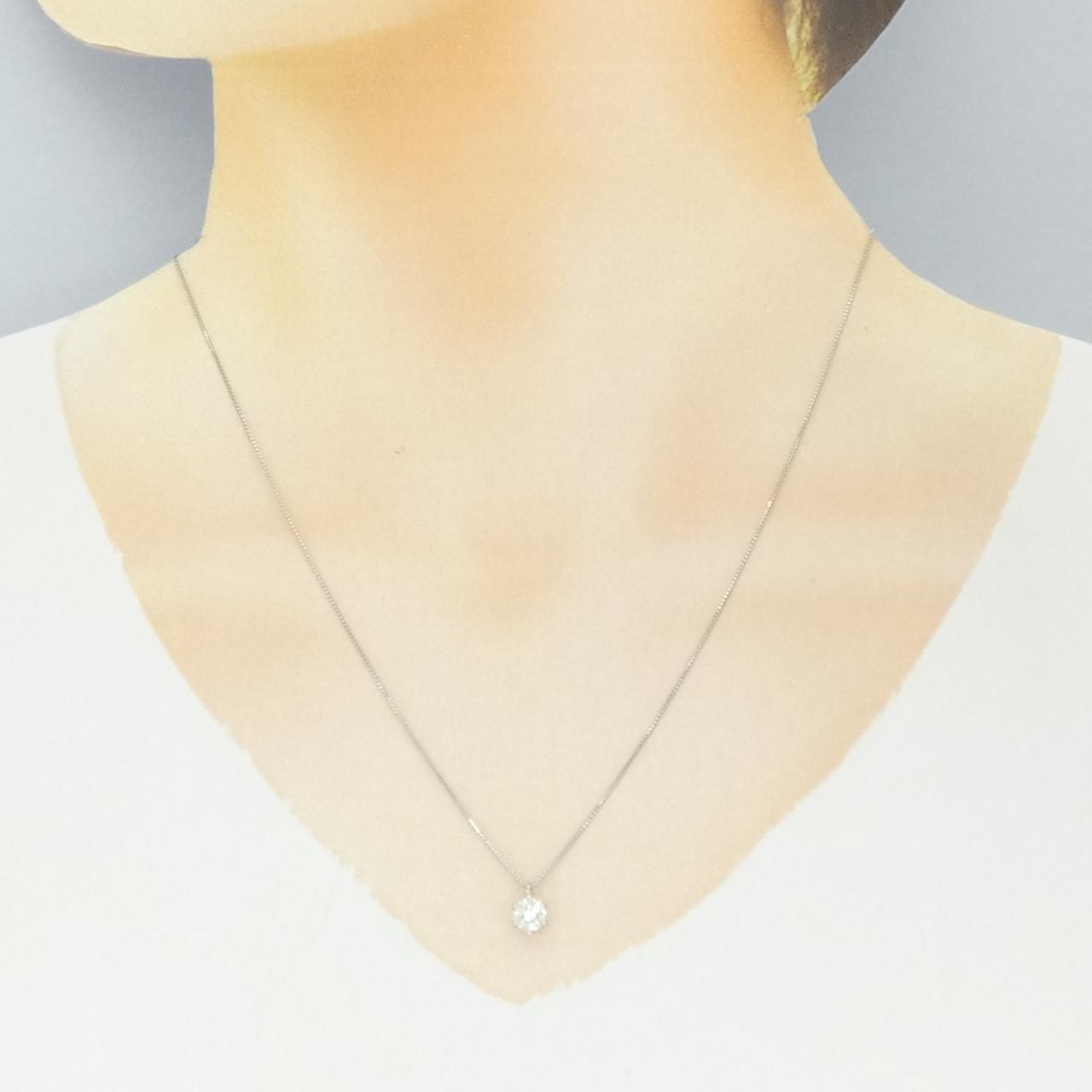 PT900/PT850 ダイヤモンド ネックレス 0.508CT L I1 Good