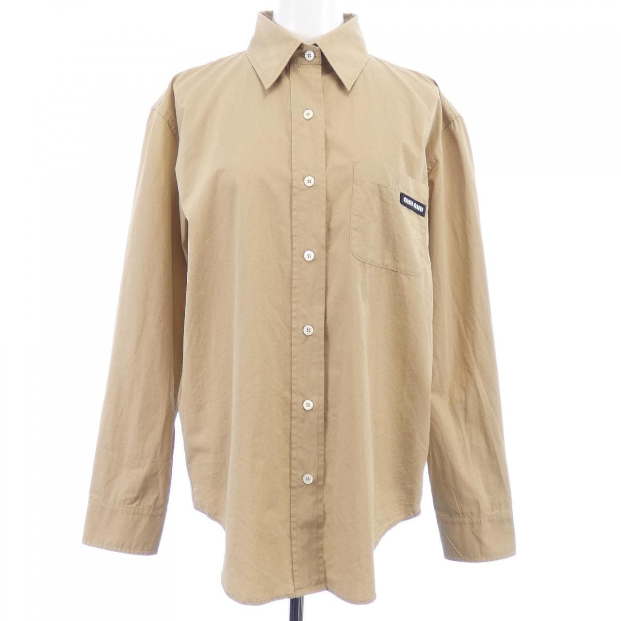 ミュウミュウ MIU MIU MIU MIU ロゴ MK1727 S231 10RG シャツ