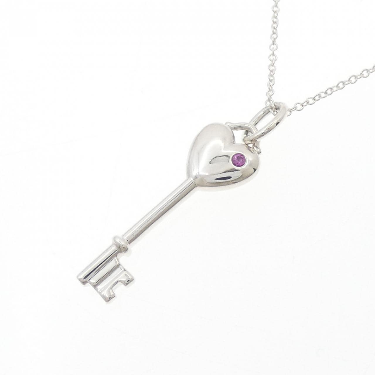 ティファニー ハート キー ネックレス
