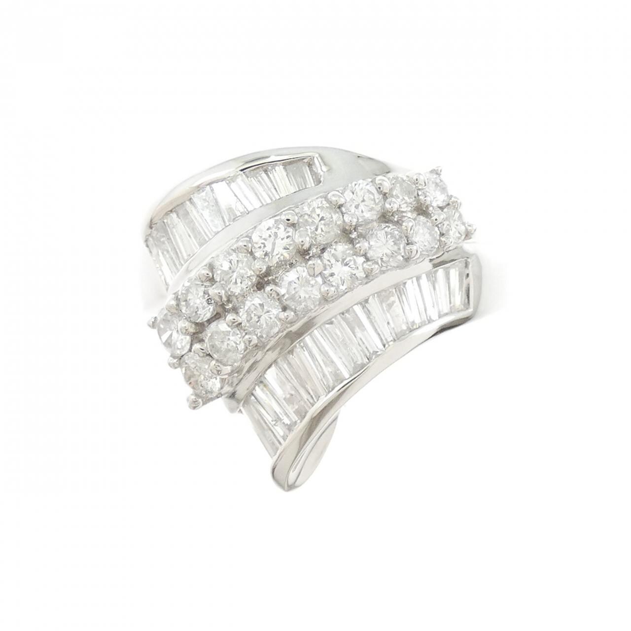 PT900 ダイヤモンド リング 1.00CT